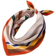 thumbnail image 1 of CHUNTIAN 100% Real Mulberry Silk Scarf -21'' x 21''- Lightweight Neckerchief –Women Men Small Square Digital Printed Scarves, 1 of 7