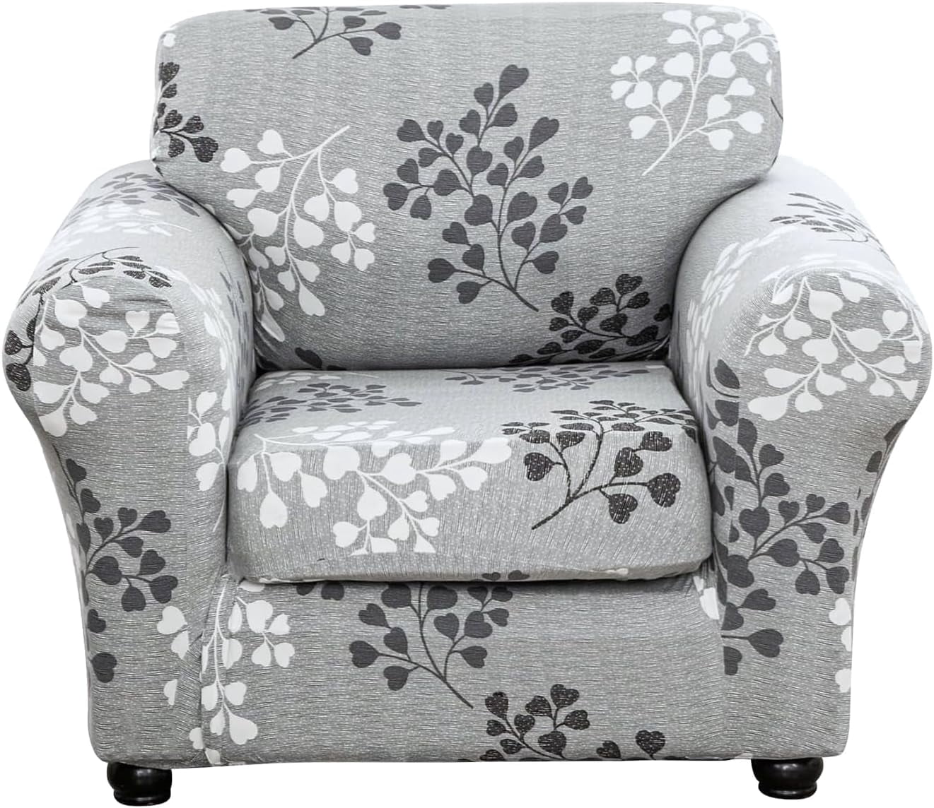 CHUNTIAN 2 Piece Chair Covers Stretch Arm Covers Chair Couch Covers ...