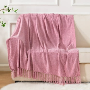 CHUNTIAN Battilo Chenille Knitted Throw Blanket Winter Warm Bed Plaid Bedspread On The Bed Decorative Sofa Blanket Home Textured Decor