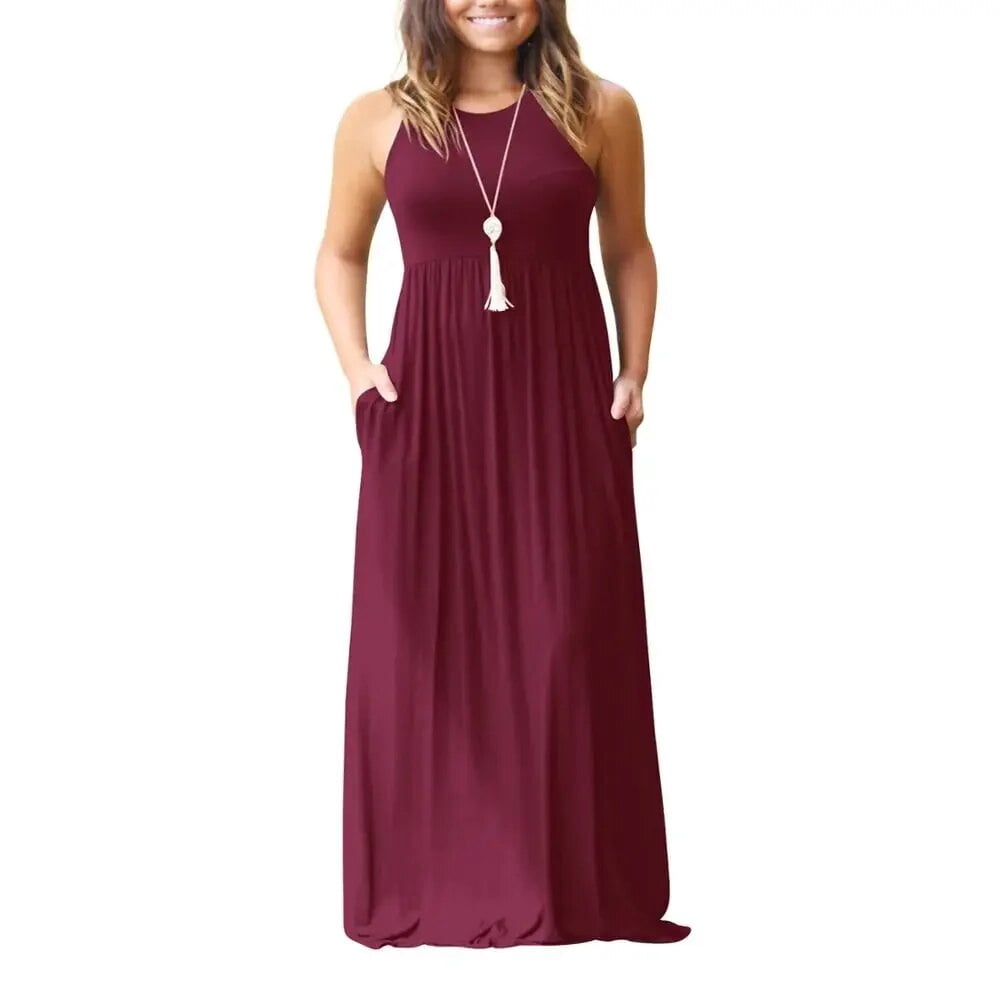 Comfy Long Dress with pockets