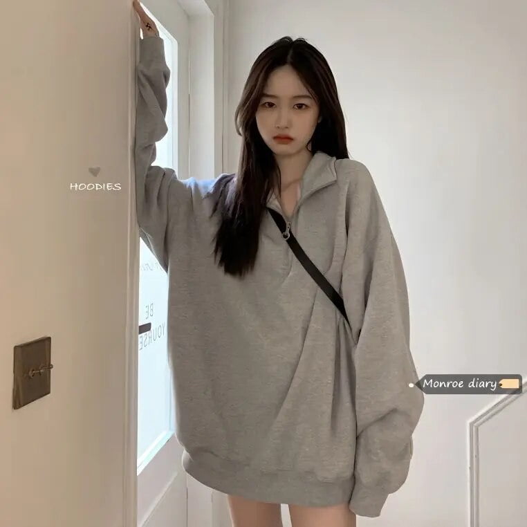 Korean oversized sweatshirt online