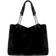 thumbnail image 1 of CHUNTIAN Large Capacity Fuzzy Shoulder Bags For Women Hobo Handbags Fur Handbags Fashion Bags, 1 of 5