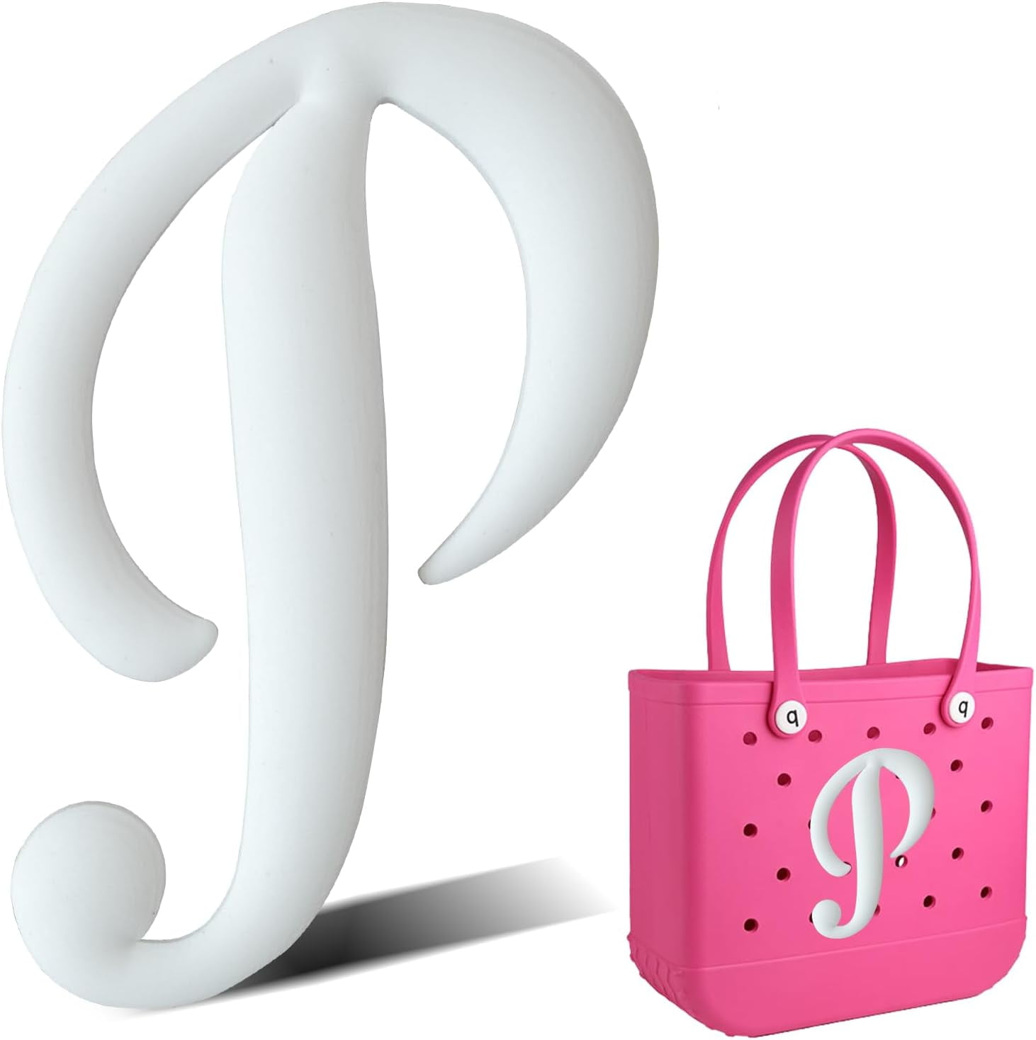 20 Pcs Bogg Bag Charms - Butterfly & Pearl Flower Chain Accessories For Beach Totes