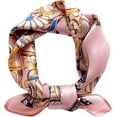 thumbnail image 1 of CHUNTIAN Mulberry Silk Scarfs Women Small Square Scarf 21" x 21" Breathable Lightweight Neckerchief Headscarf, 1 of 7