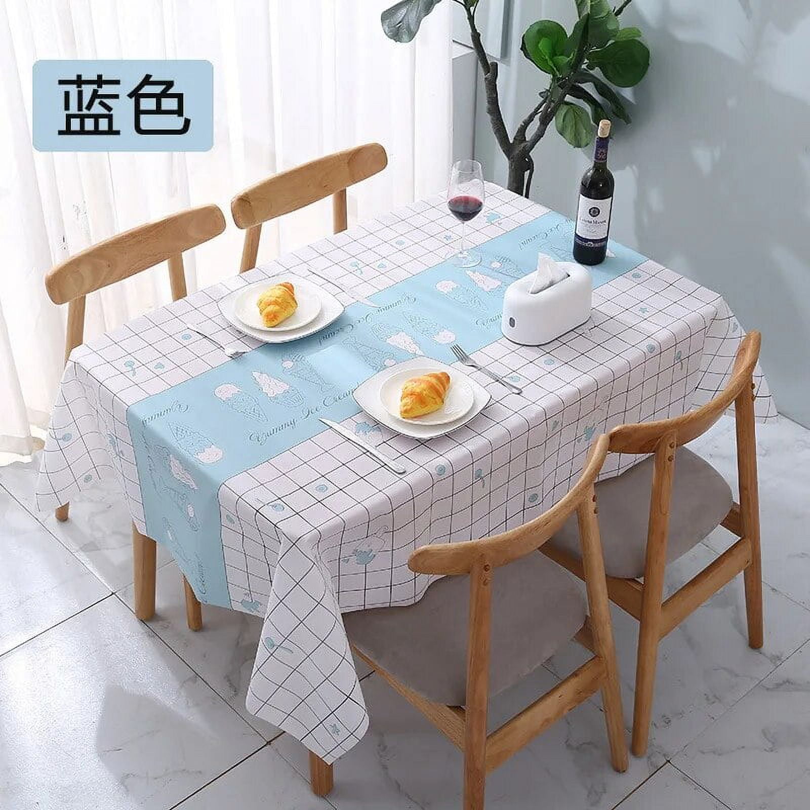 Chuntian Nordic Style Coffee Table Tablecloth Household Plastic 