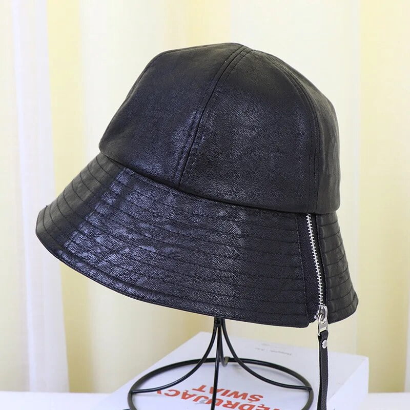 Cap Spring Zipper CHUNTIAN Panama Fisherman's Hat Female Japanese Autumn Winter Cap ...
