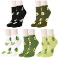 thumbnail image 1 of PTSPLLMY Sox Cute Ankle Socks for Women Girls Novelty Patterned Low Cut Socks Funny Colorful Designed Summer Short Socks Gift, 1 of 8