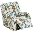 thumbnail image 1 of CHUNTIAN Stretch Recliner Slipcovers Printed Sofa Cover 4-Piece Fallon Collection Slipcover Lazy Boy Chair Covers Furniture Protector Recliner Chair Cover with Storage Pocket for Living Room, A2, 1 of 5