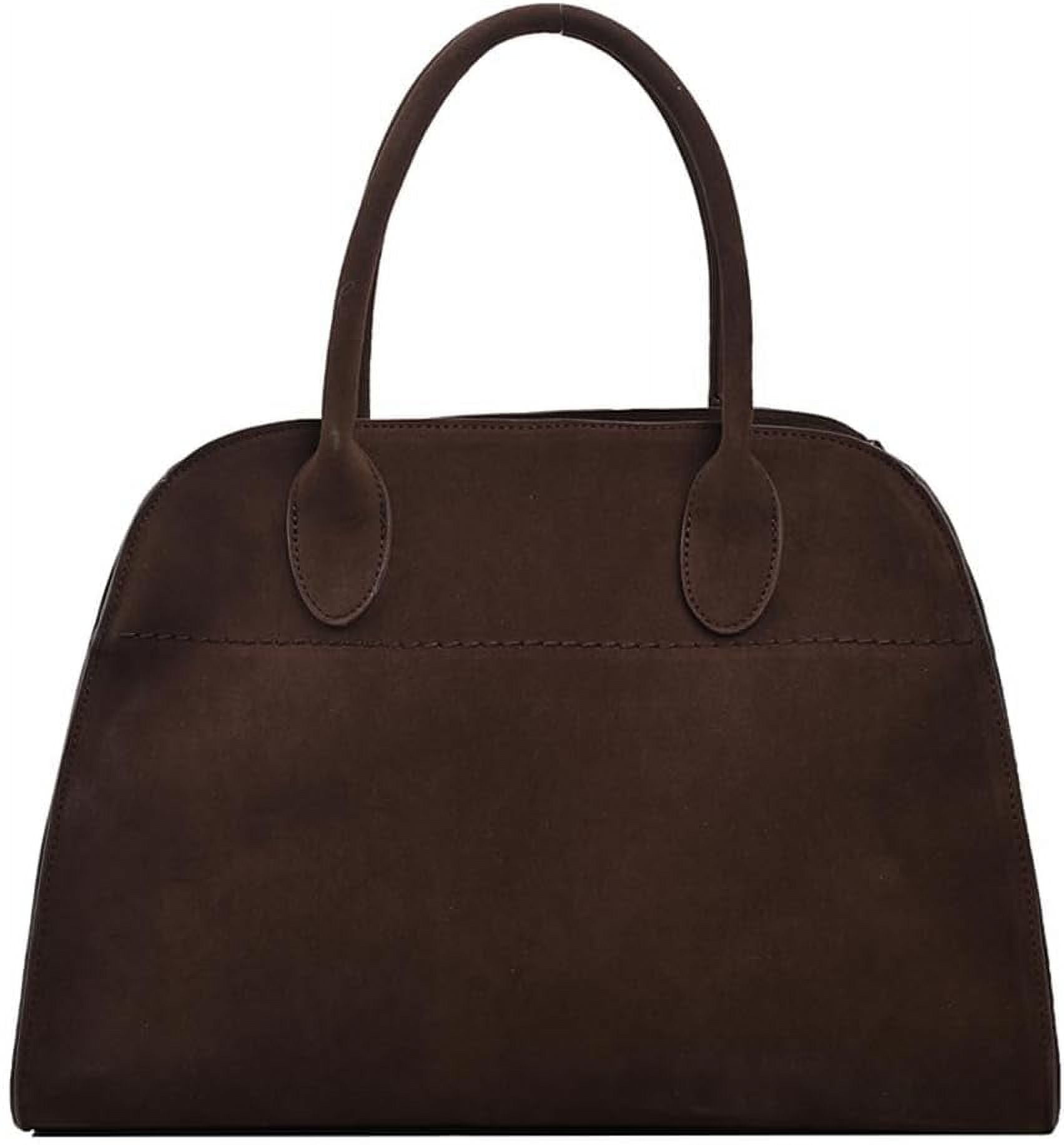 CHUNTIAN Suede Tote Bag for Women Casual Work Tote Top
