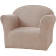 thumbnail image 1 of CHUNTIAN Toddler Chair Covers Kids Arm Chair Covers Stretch Kids Armchair Covers Jacquard Toddler Couch Cover Soft Mini Sofa Covers for Kids Fold Out Sofa Home Protection Cover,11, 1 of 5