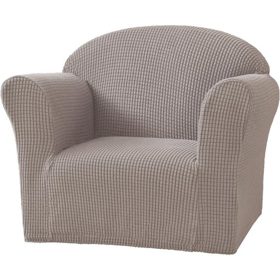 CHUNTIAN Toddler Chair Covers Kids Arm Chair Covers Stretch Kids Armchair Covers Jacquard Toddler Couch Cover Soft Mini Sofa Covers for Kids Fold Out Sofa Home Protection Cover,11