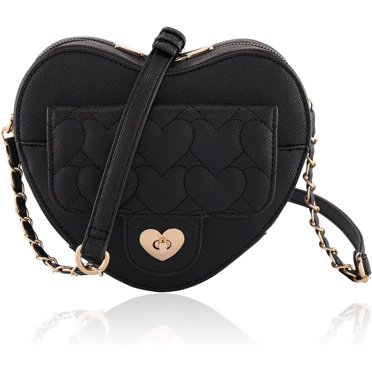AISPARKY Fashion Small PU Leather Crossbody Purse For Girls With Pendant With Strap