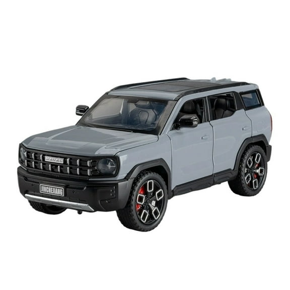 CHUNYAN 1:24 Haval X-DOG SUV Alloy Car Model Diecasts Metal Off-road Vehicles Car Model Sound and Light Simulation Collection Kids Gifts