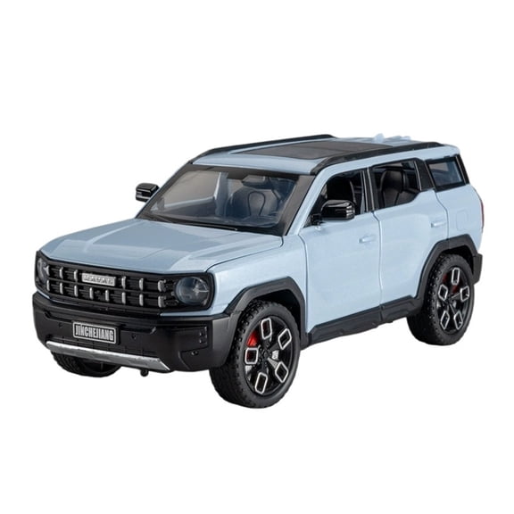 CHUNYAN 1:24 Haval X-DOG SUV Alloy Car Model Diecasts Metal Off-road Vehicles Car Model Sound and Light Simulation Collection Kids Gifts