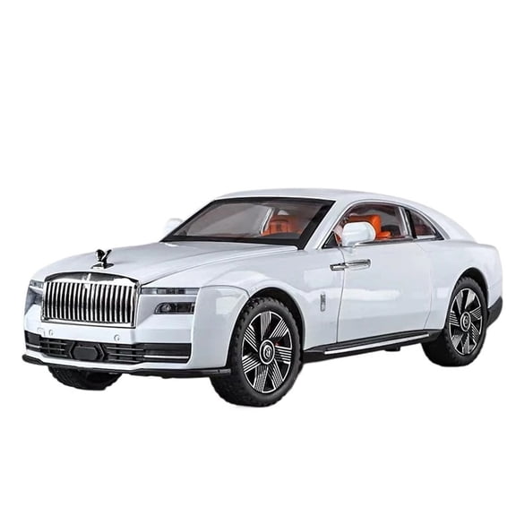 CHUNYAN 1:24 Rolls-Royce Shining Model, Alloy Die-cast Car Model, Sound and Light Children's Toys