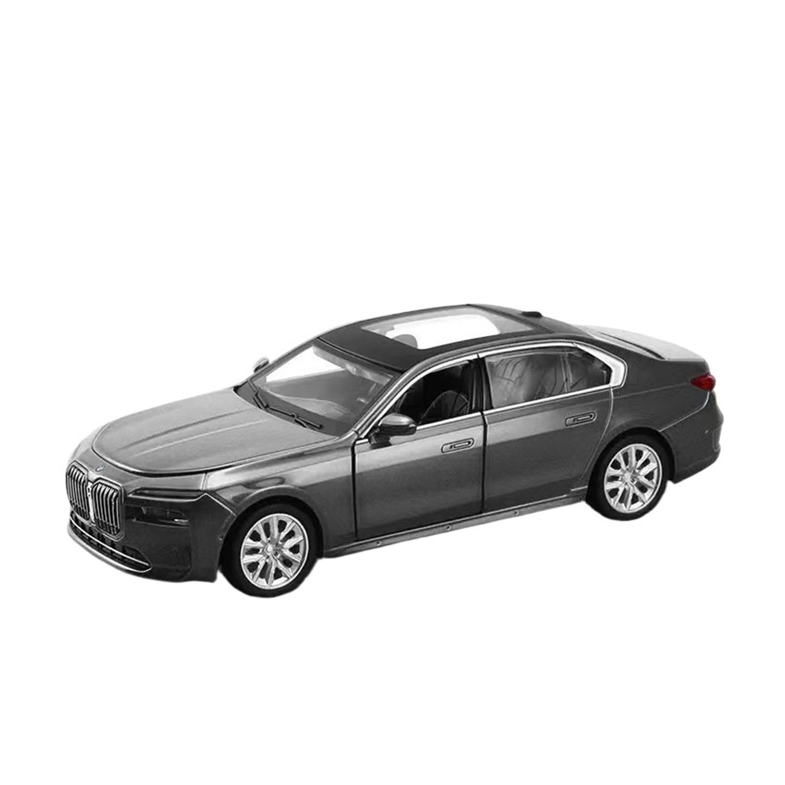 CHUNYAN 1:32 BMW I7 G70 M70L Alloy Miniature Car Diecast Metal Scale Car Model Sound&Light Collection Children Toy Car Vehicle Gifts