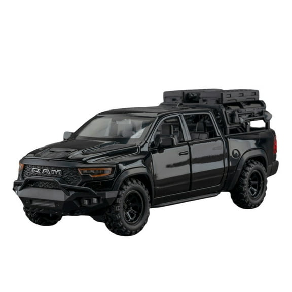 CHUNYAN 1:32 RAM 1000 TRX Mammoth Pickup Alloy Model Car Toy Metal Casting Sound Car Toy Children's Vehicle Toys