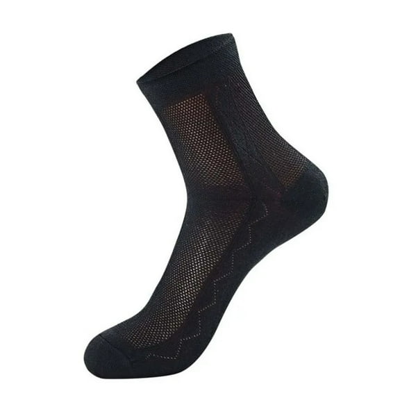 CHUNYAN 6 Pairs Lot High Quality Autumn Summer 100 Cotton Mesh Socks for Men Thin Black White Gray Mens Dress Breathable Casual