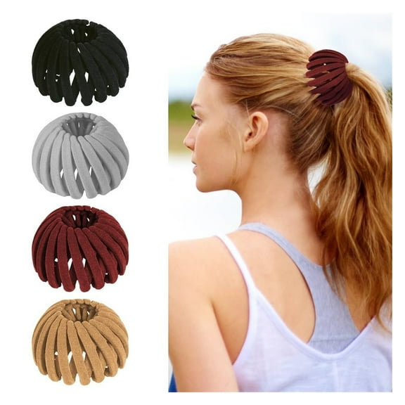 CHUNYAN Bird Nest Magic Hair Clip Hair Accessories for Women Ponytail Holder Hair Bun Clip for Thin Thick Fine Curly Hair, Plastic Hair Barrettes Hair Scrunchies