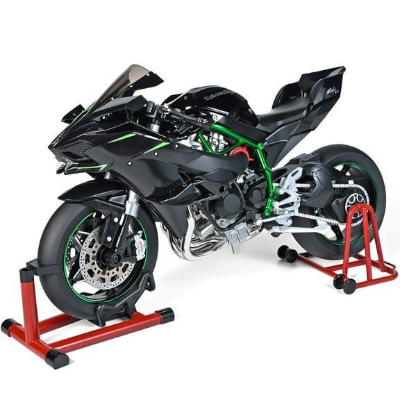 CHUNYAN Die Cast Motorcycle 1:6 Scale for Kawasaki H2R Motorcycles Alloy Racing Motorcycle Model Power Toy Motorcycles Collection Kawasaki Model Motorcycles