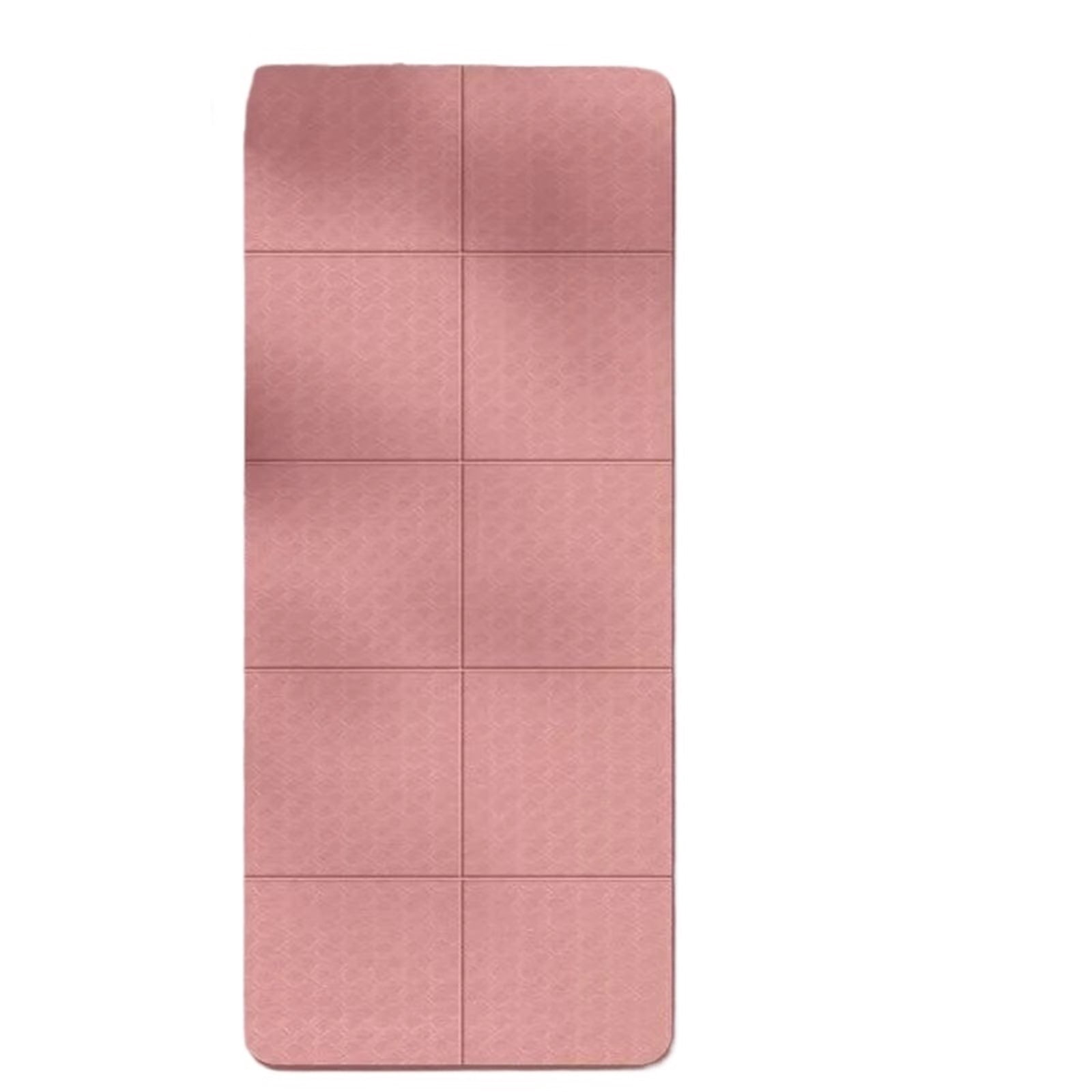 CHUNYAN Foldable Yoga Mat Eco Friendly Folding Travel Fitness Exercise Mat Double Sided Non-Slip For Yoga Pilates & Floor Workouts