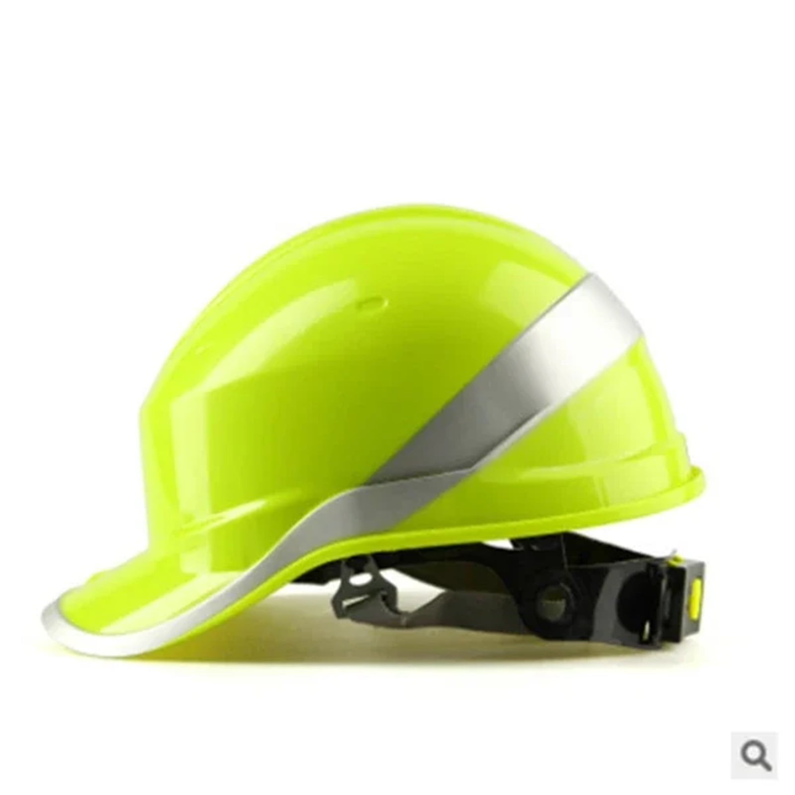 Casquette De Sécurité Rigide Silent Hi Viz Bump Cap Style Baseball - Vert Certifiée EN 812