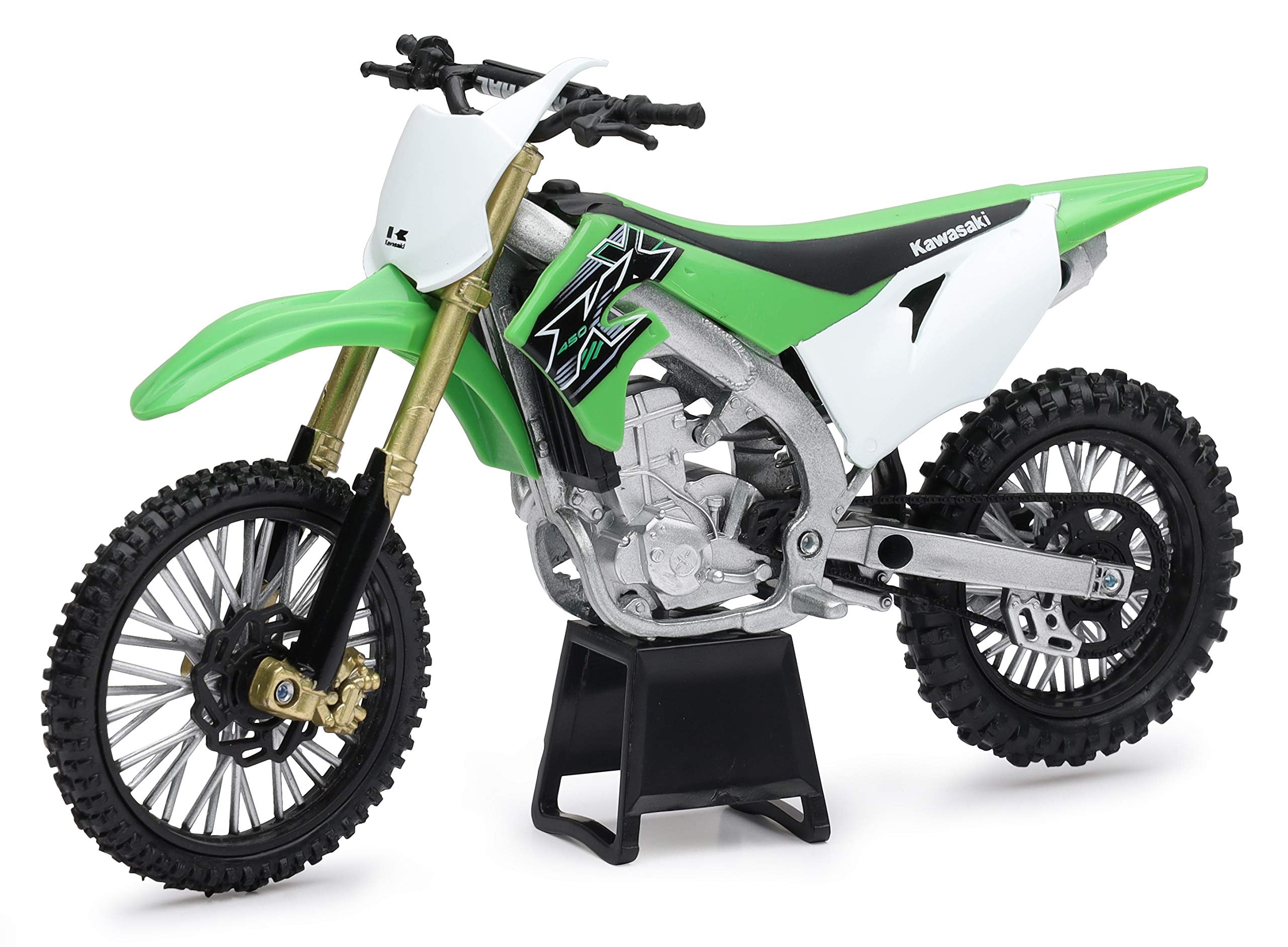 CHUNYAN Kawasaki KX 450F Green 1/12 Diecast Motorcycle