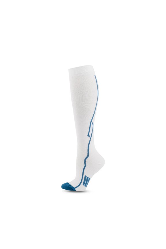 Knee High Long Compression Socks Men Women, 20 - 30 MmHg for Running Recovery Travel