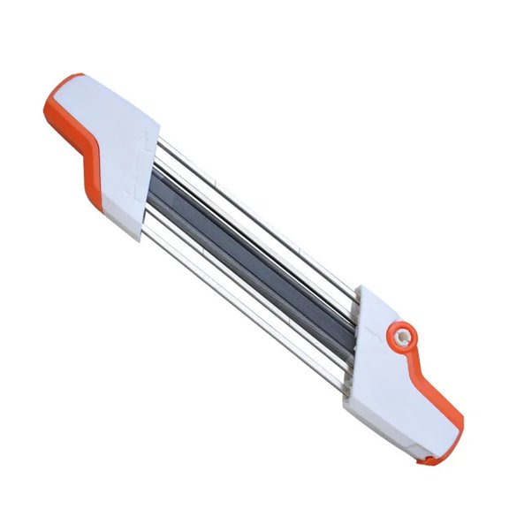 CHUNYAN NEW 2 In 1 Chainsaw Sharpener Manual Chainsaw Chain Sharpening Chain Saw File Sharpen Tool Chain Saw Sharpener Garden Tools