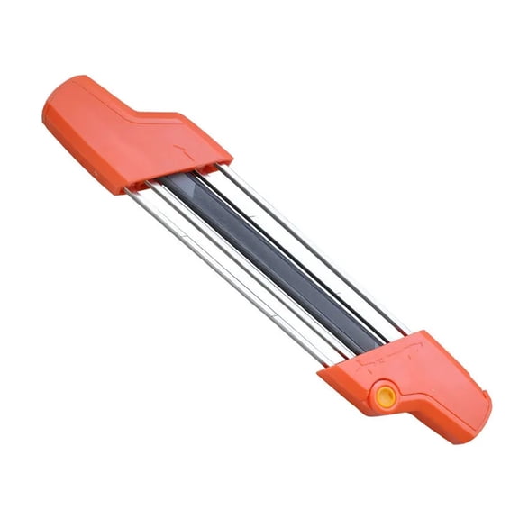CHUNYAN NEW 2 In 1 Chainsaw Sharpener Manual Chainsaw Chain Sharpening Chain Saw File Sharpen Tool Chain Saw Sharpener Garden Tools