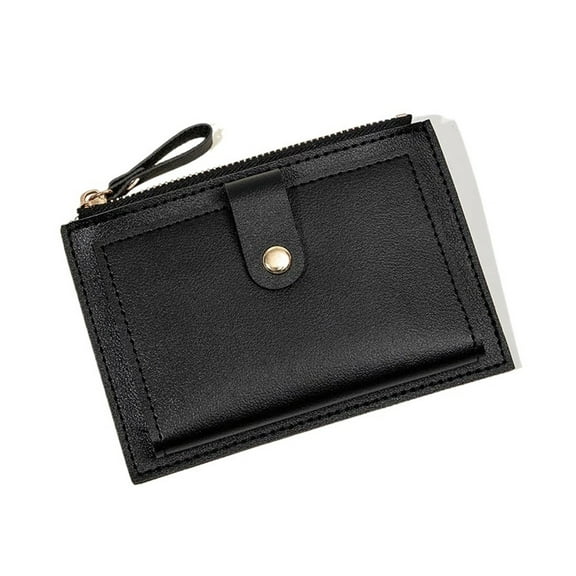 CHUNYAN New minimalist and portable short wallet for women ultra-thin card storage bag for students compact coin and coin wallet