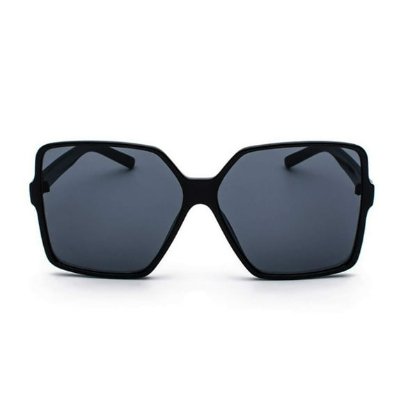 CHUNYAN Oversized Square Sunglasses for Women Big Large Wide Fashion Shades for Men 100% UV Protection Trendy Brown