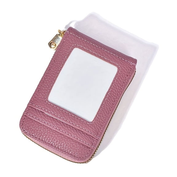 CHUNYAN Secure and Stylish Women's RFID Blocking Zipper Wallet with Compact, Elegant PU Clutch Card Holder, 12 Card Slots for Classic De
