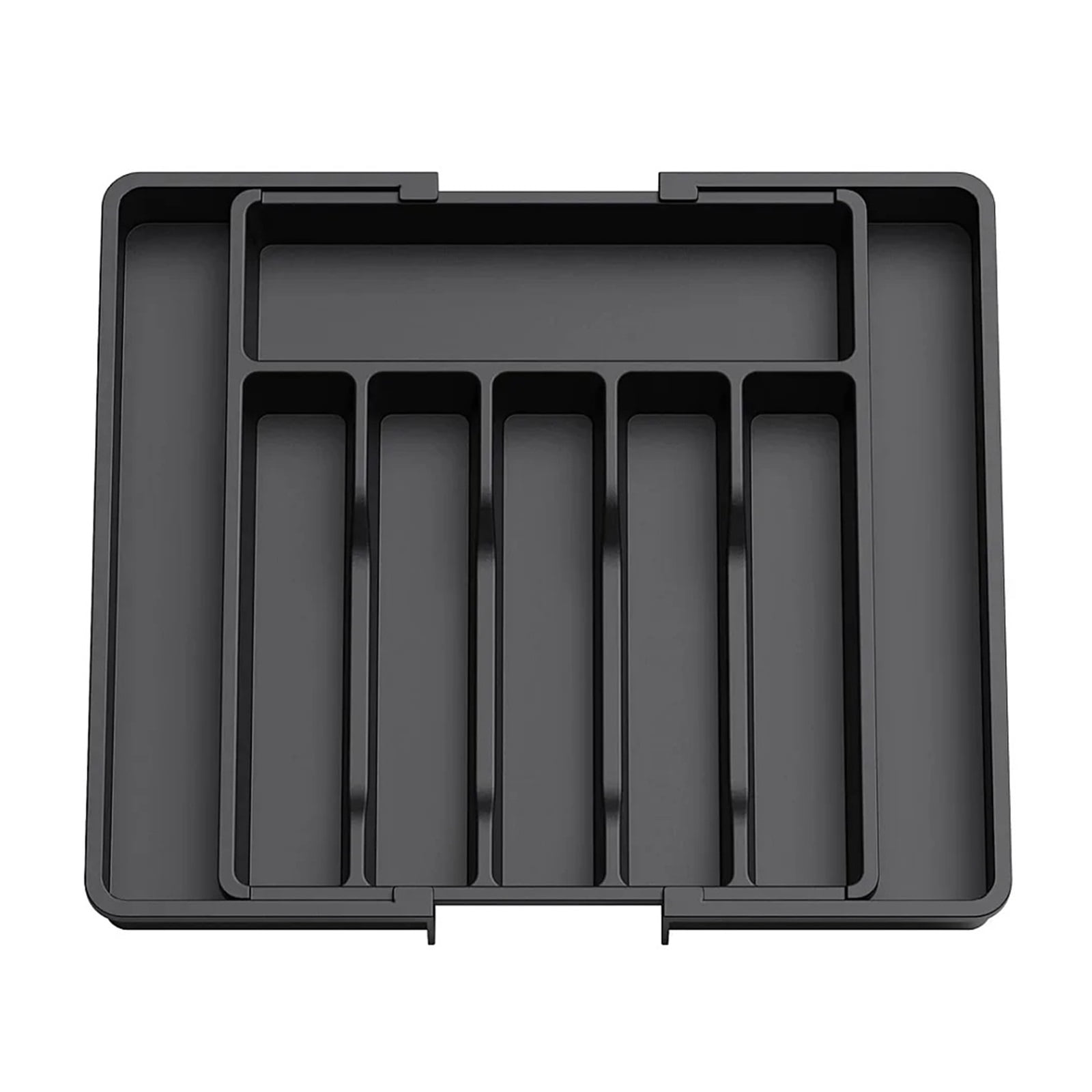 CHUNYAN Silverware Drawer Organizer Expandable Utensil Tray for Kitchen Adjustable Flatware and Cutlery Holder Cutlery Drawer Organizer