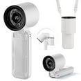 thumbnail image 1 of CHUNYAN Three-in-one handheld turbo high-speed small fan USB charging new ice-sensitive fan portable bladeless fan, 1 of 7