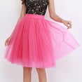 thumbnail image 1 of CHUOU Adult A-line Tulle Skirt Bridesmaid Petticoat Tutu for Women, 1 of 5
