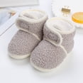 thumbnail image 1 of CHUOU Baby Shoes Toddler Shoes Warm Boots Shoes Fashion Printing Non Breathable Boots, 1 of 5