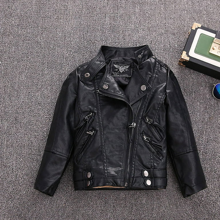 Leather Jacket Coats For 14 Year Olds Bomber Jacket Leather Jacket