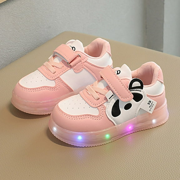 CHUOU Children Shoes Flat Shoes Crystal Shoes With Sequins Bowknot Girls Dancing Shoes For 6-12 Months