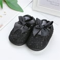 thumbnail image 1 of CHUOU Children Toddler Shoes Spring And Summer Girls Floor Sports Shoes Elastic Belt On Ribbon Bow Light And Comfortable, 1 of 4