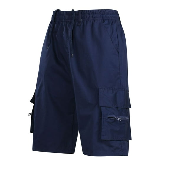 CHUOU Men's Hiking Cargo Shorts Stretch Outdoor Shorts Lightweight Camping Shorts With 6 Pockets