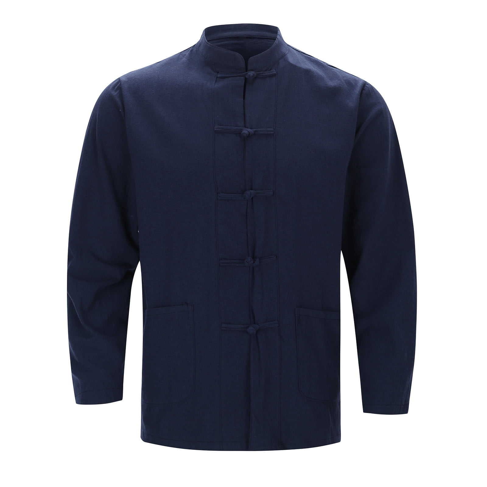 CHUOU Men's Linen Japanese Chinese Traditional Clothing Tang