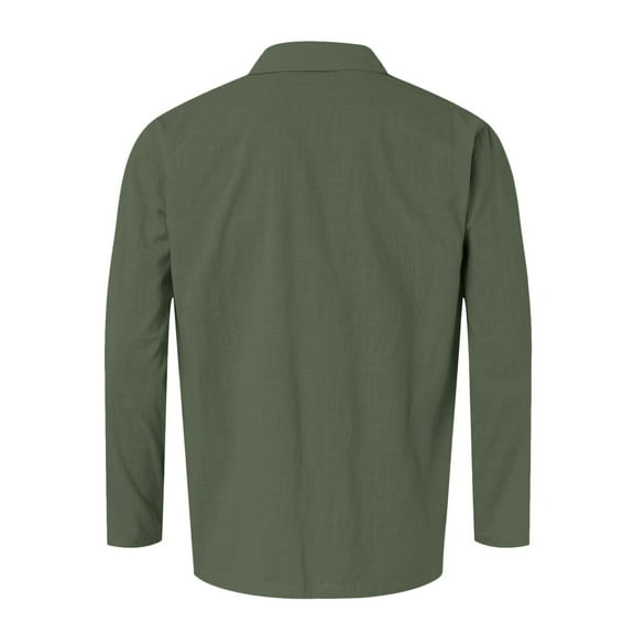 CHUOU Mens Fashion Leisure Light And Solid Color Pockets Lapels Buttons Suits Jackets And Tops