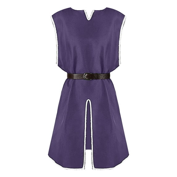 CHUOU Mens Tunic Vintage Shirts Lace Up Shirt Blouse Tops Tunic Vest Tanks