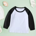 thumbnail image 1 of CHUOU New Children's T Shirt Round Neck Cartoon Long Sleeved Top Bottom Shirt Male Girl Cotton T Shirt, 1 of 4