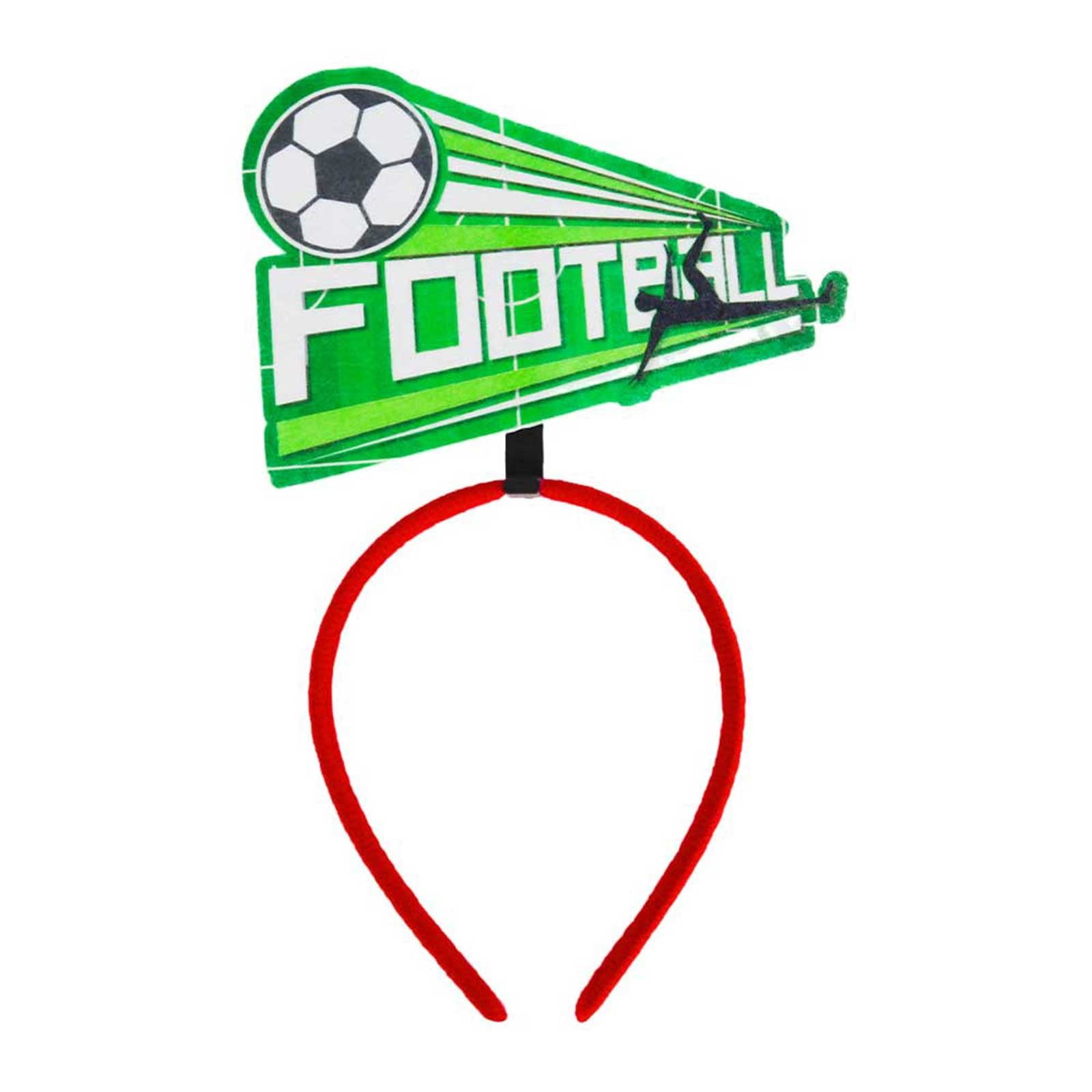 CHUOU New European Championship Fans Prop Football Hairpin Decoration