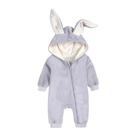 CHUOU Romper Baby Jumpsuit Clothing Cute Cartoon Rabbit Romper Boys Girls Outfits