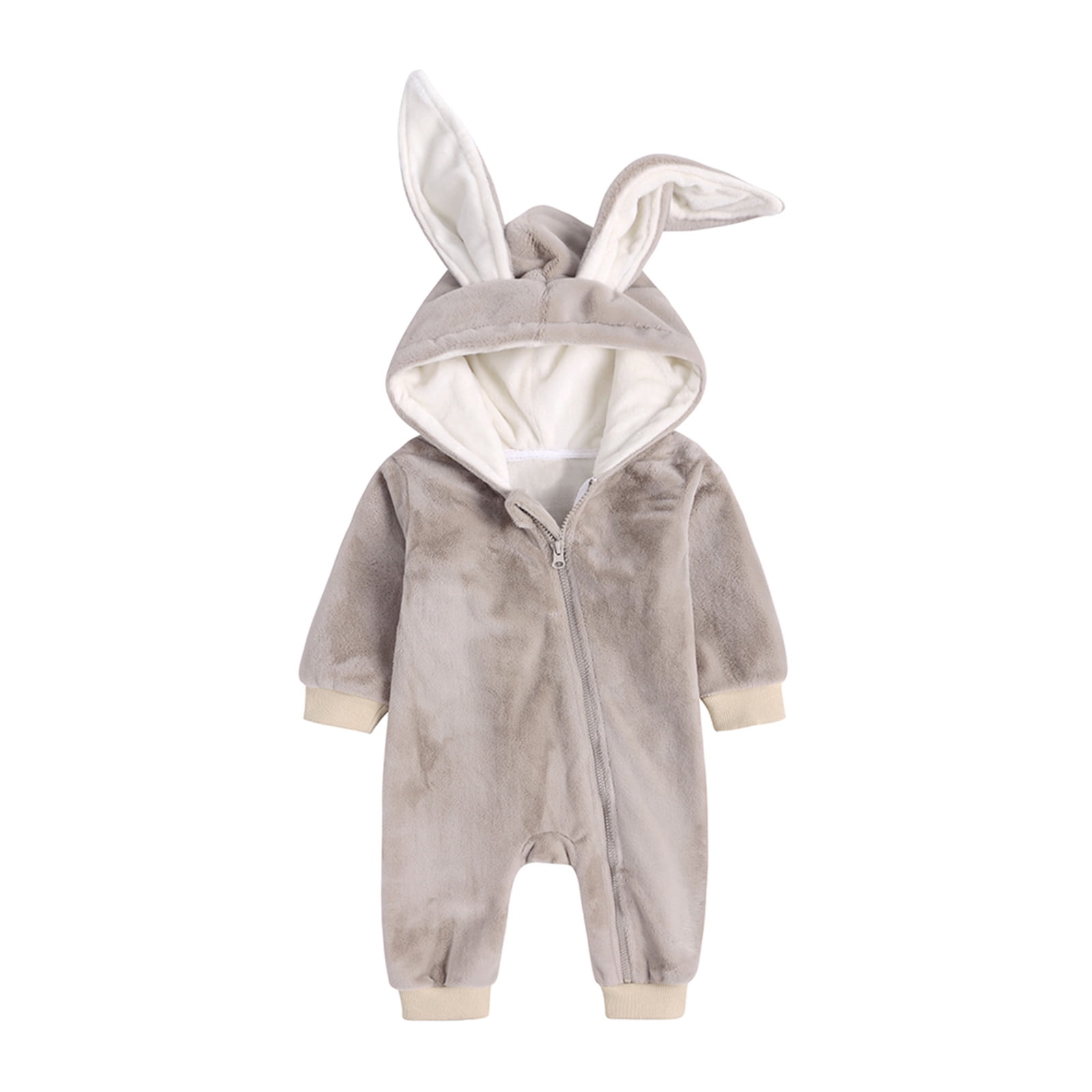 CHUOU Romper Baby Jumpsuit Clothing Cute Cartoon Rabbit Romper Boys Girls Outfits