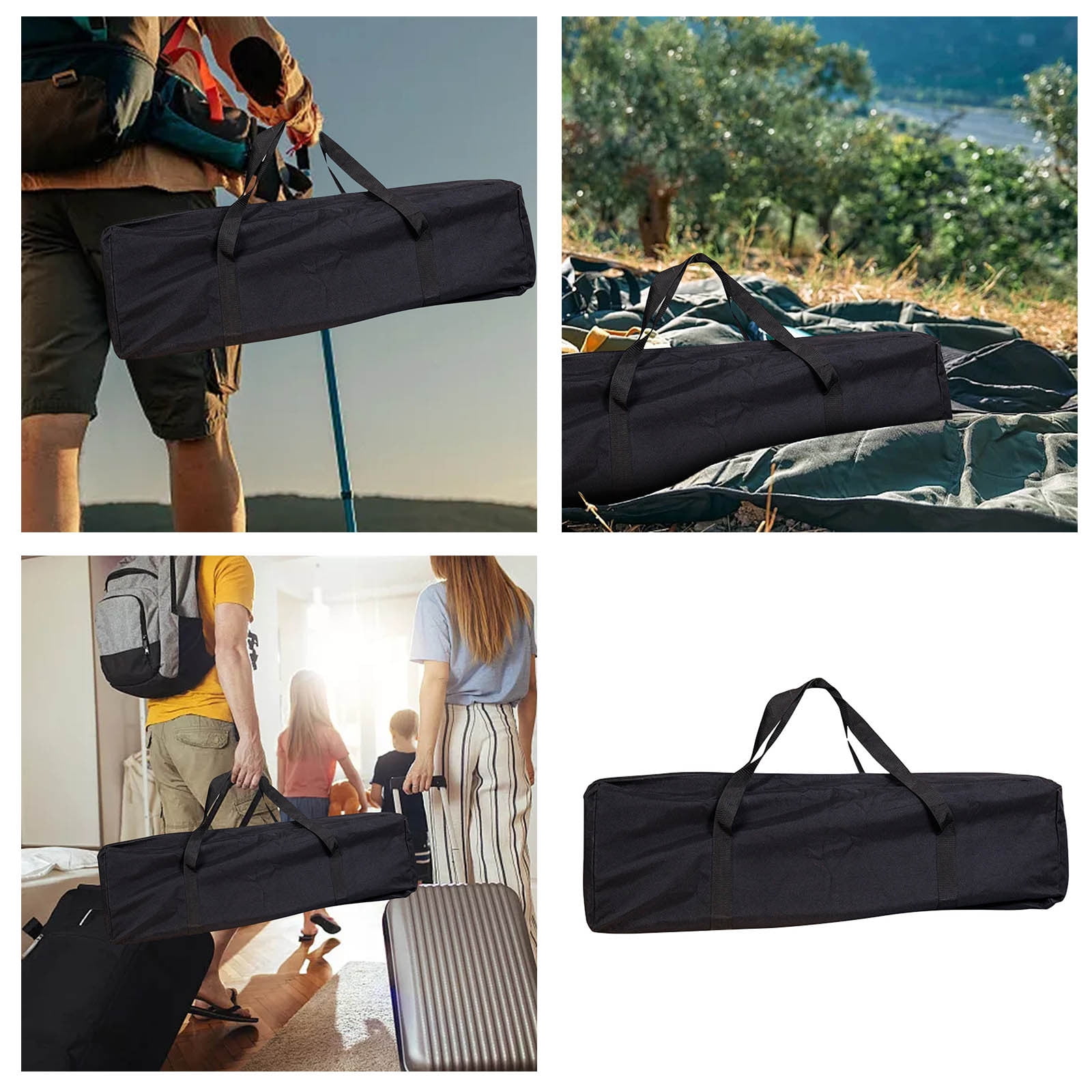 CHUOU Scooter Black Cargo Bag Baseball Cap Organizer With Handle