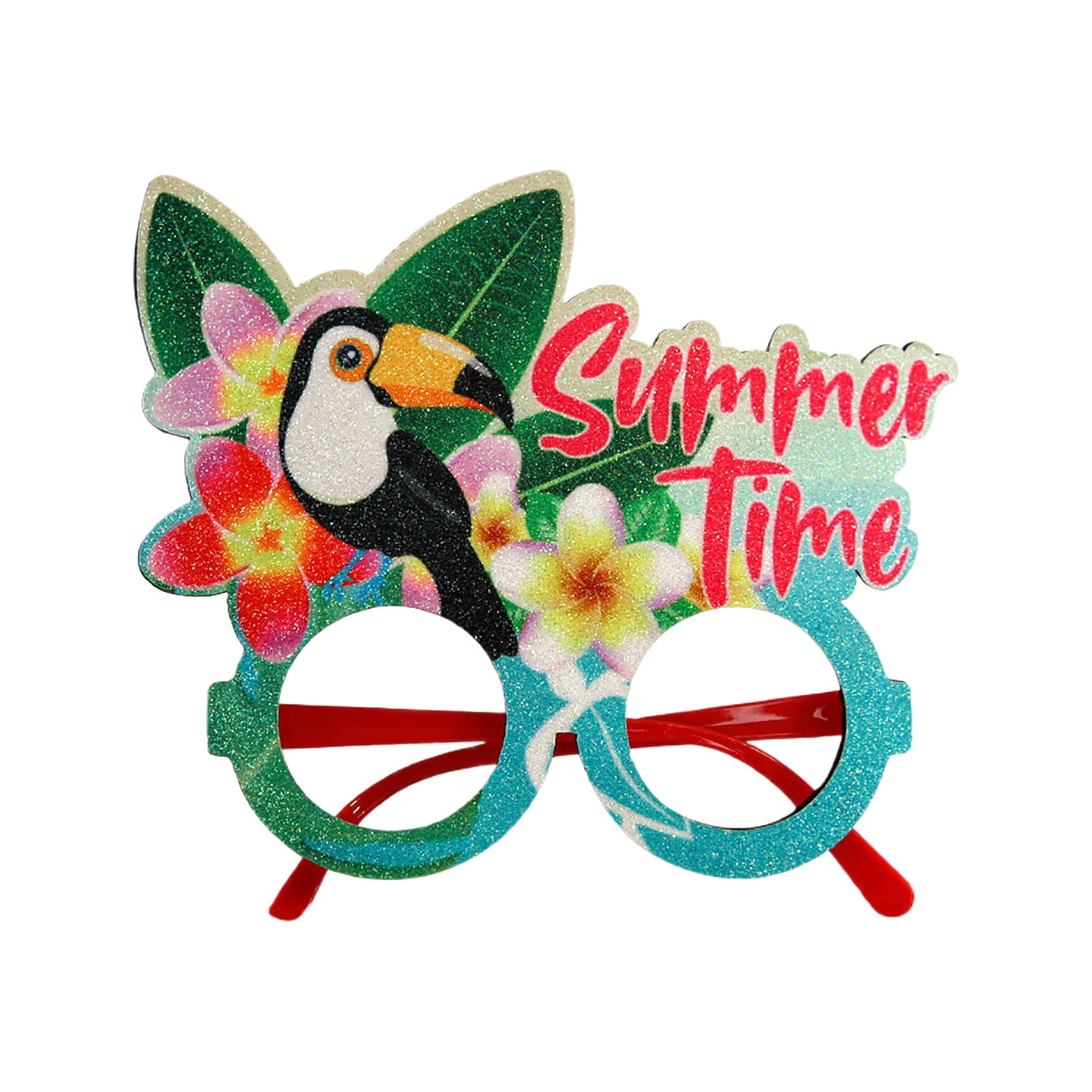 CHUOU Summer Beach Eyewear Hawaii Style Ornaments Tropical Theme Party